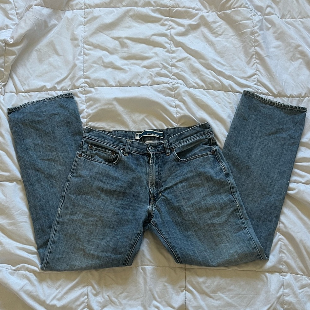 gap straight fit jeans